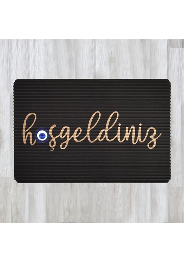 Kapı Önü Paspası Vinil Kaymaz Tabanlı Evaşk067 40 x 60