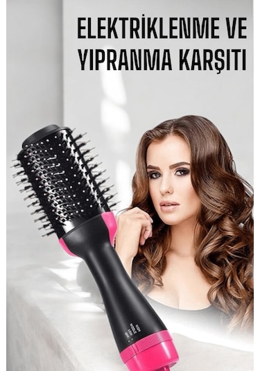 Fön Tarak Elektriklenmeyi Önleyen Ve Parlaklık Veren Saç Şekillendirici