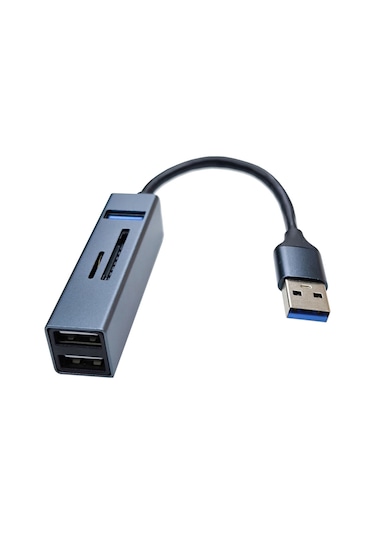 Usb 3.0 2.0 Çoklayıcı Hub + Sd Mikro Kart Okuyucu 5 İn1 Set