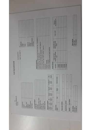 15-49 Yaş Kadın İzlem Formu
