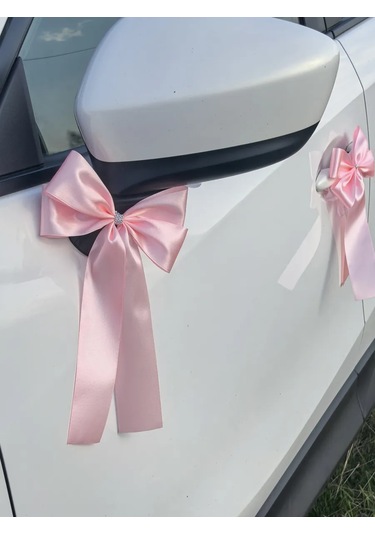 Natalhand Araba Kolları Ve Aynaları İçin Düğün Süsleri 386635344