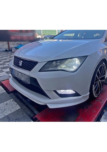 Seat Leon Mk3 Style Ön Tampon Eki - Boyasız Fiberglass 2013 - 2017