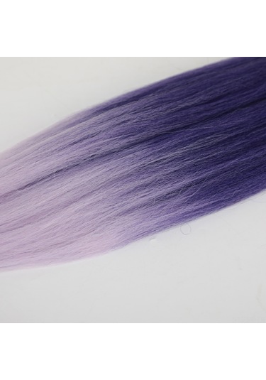 Mufunye 26 İnç Renk Geçişli Sentetik Örgü Saç - Çeşitli Renk Seçenekleriyle Yüksek Kaliteli Saç Uzantısı