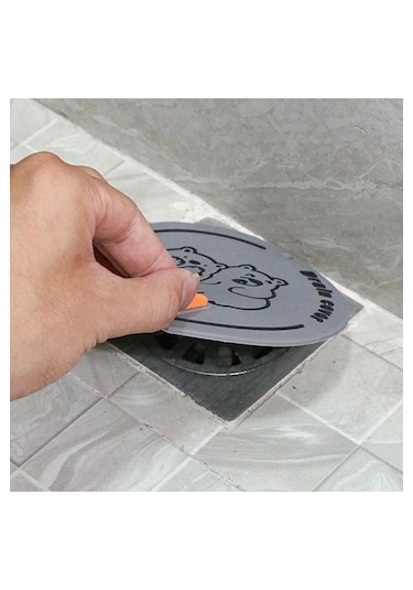 Banyo Ve Mutfak Lavabo Koku Önleyici Gider Koruyucu Silikon Mavi