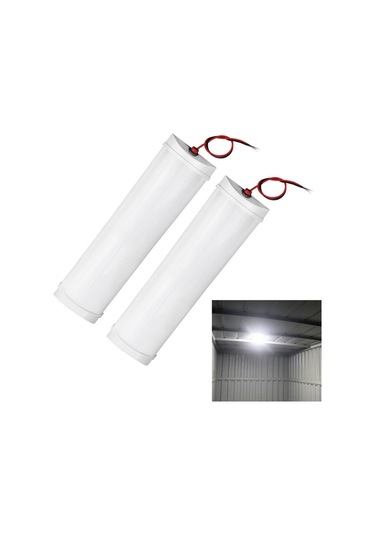 Sones 2 Parça Zs-3330 Kamyon Led İç Okuma Işığı Araba Kabin Işık Çubuğu, Gerilim: Dc12-80v Beyaz Işık