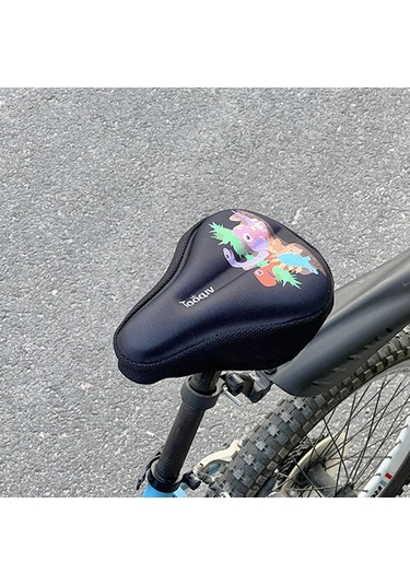 Suntek Çocuk Bisikleti Koltuk Minderi Örtüsü Küçük Siyah-m Siyah