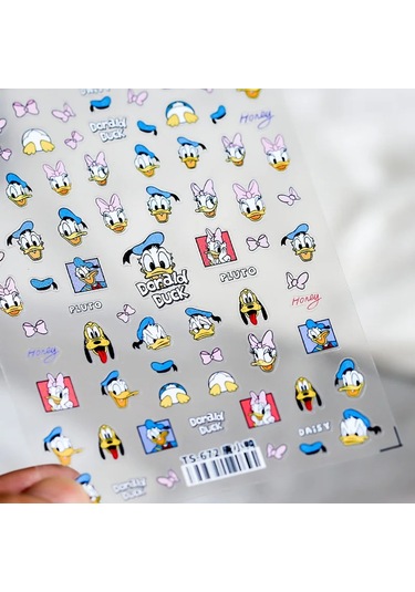 1 Adet Siyah Beyaz Yay Kelebek 5d Tırnak Çıkartmalar Nail Art Dekorasyon Kabartma Disney Karikatür Çiçek Nail Art Çıkartmalar Tırnak Malzemeleri Kabartma