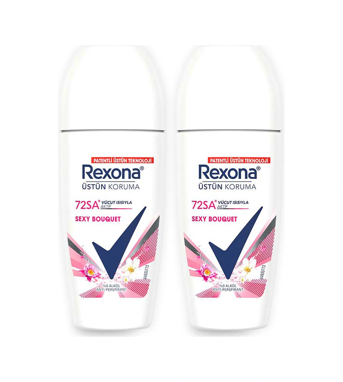 Rexona Kadın Roll On Deodorant Sexy Bouquet 50 Ml X2