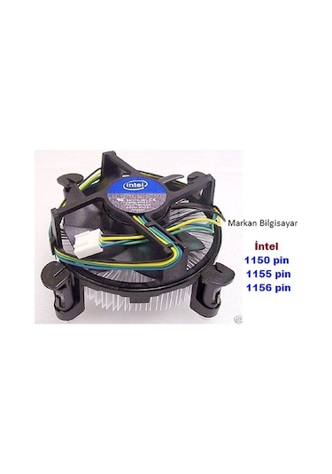 Intel 1150.1151.1155.1156 Pin İşlemci Fan