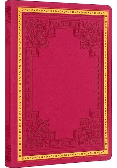 Victoria's Journals Vintage Old Book Defter Fuşya Diğer