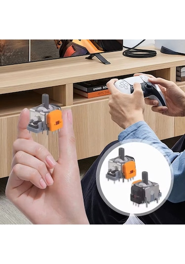 Teknoroket PS5 Joystick Analog Motor Hall Effect (2 Adet)