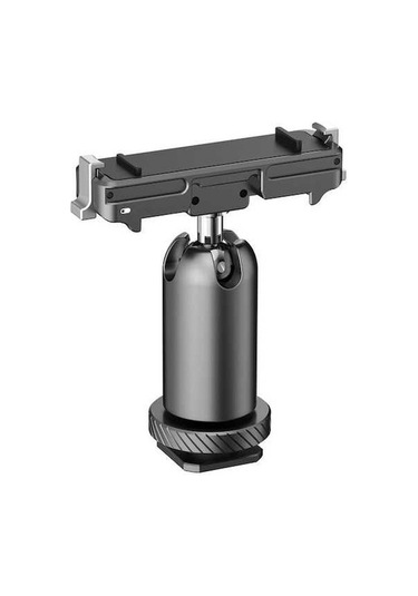 Pazly Insta360 Go3 Uyumlu Alüminyum Montaj Ayağı - Hızlı Çıkışlı Spor Kamera Manyetik Montaj