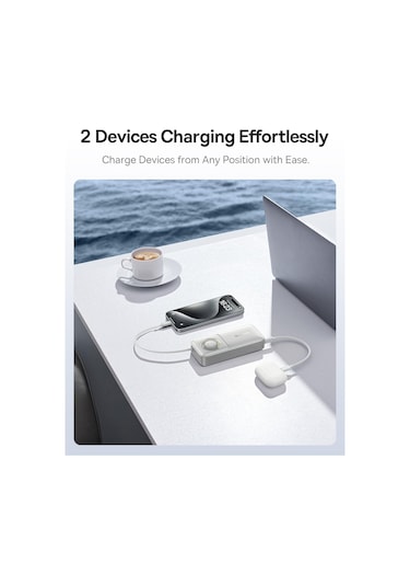 Baseus Free2pull 30w 10.000mah Gri Taşınabilir Şarj Cihazı Rrc9bsu0037 Renkli