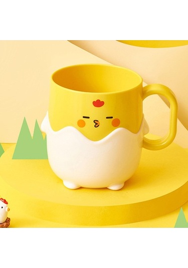 Pazly Yıkama Suntek Kısarak Karikatür Kabı Gözlerini Fırçası Fincan Diş Ay Diğer