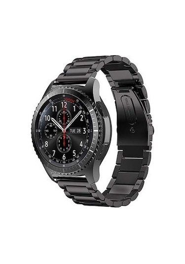 Huawei Watch Gt/gt2/gt2e/gt2 Pro/gt3/gt3 Pro/watch 3 / 3 Pro Metal Katlamalı Çelik Kordon 46mm
