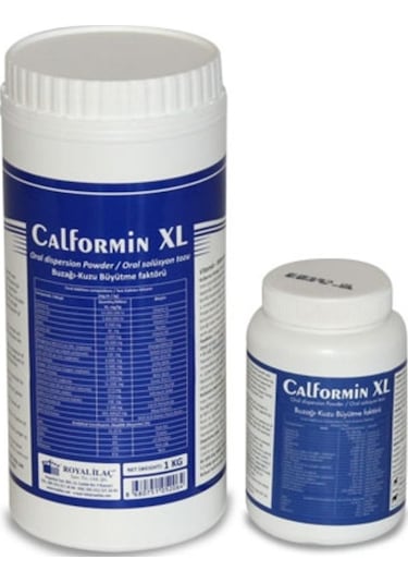 Royal İlaç Calformin Xl 1 KG Buzağı Büyütme Listesi