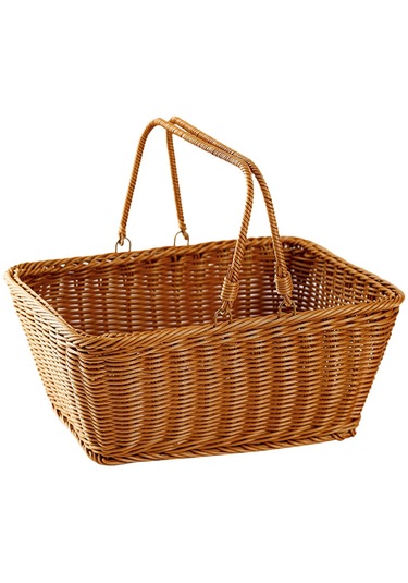 Homyl Yürüyüş Için Piknik Sepeti El Yapımı Gıda Kabı Gosterildigi Gibi