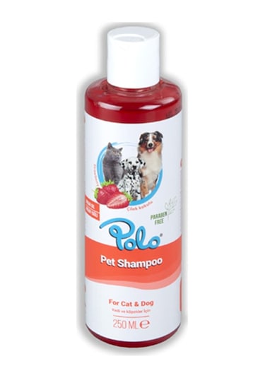 Polo Çilek Kokulu Kedi İçin Şampuan 250 ML