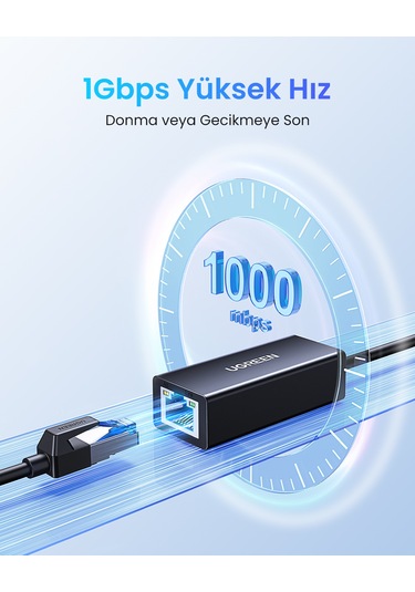 Ugreen Usb 3.0/1000mbps Rj45 Ethernet Adaptörü, 20256