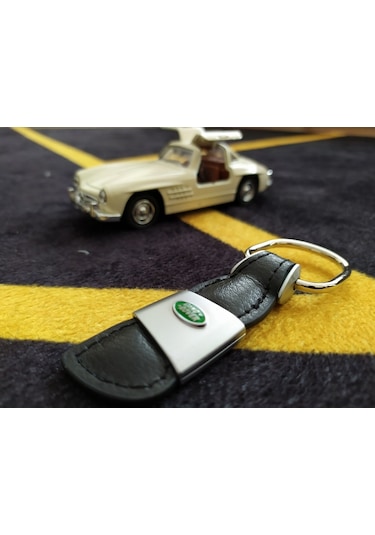 Land Rover Logo Deri Metal Anahtarlık Ürün