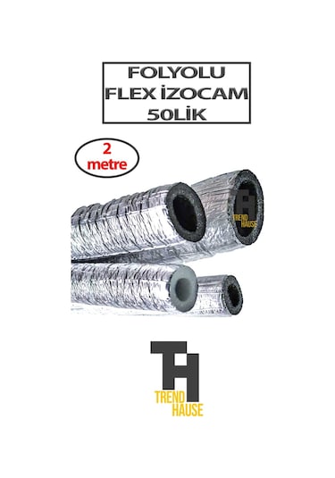 Folyolu Fleks İzocam 2m 50 Lik