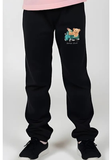 3'lü Better-focus-chill Baskılı Kız Çocuk Eşofman Takımı Çok Renkli