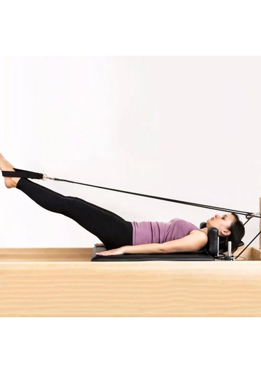 Geeksen Çift Halkalı Yoga Ve Pilates Bandı Seti - 2 Parça Siyah Çok Renkli