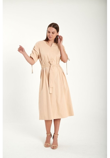 Modatalika Kadın Günlük Şık Elbise 001