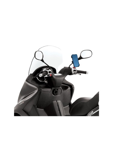 Powertec Piaggio Uyumlu Çapraz Suporte Telefon Tutucu Ayna Bağlantılı