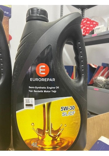 Eurorepar 5W-30 Yarı Sentetik Motor Yağı 4 L