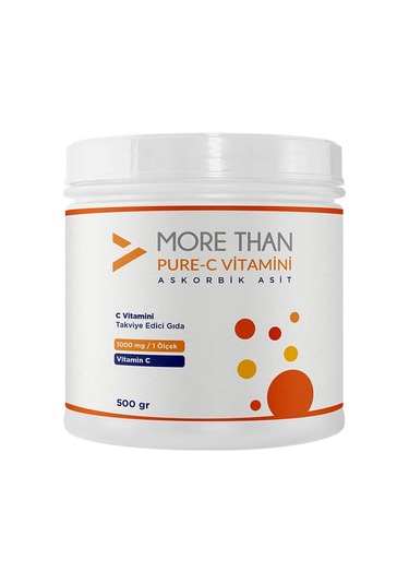 More Than Pure C Askorbik Asit 500 G