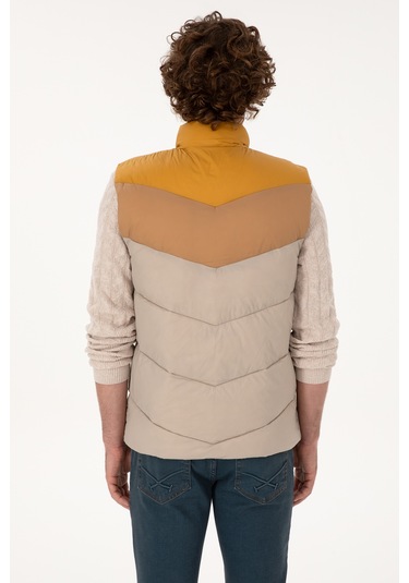 U.s. Polo Assn. Erkek Camel Yelek Dokuma 50311644-vr015 Camel