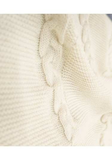 Trenza Krem Tv Battaniyesi 130x170 15027