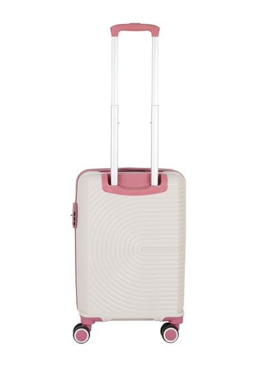 Mçs Polipropilen Valiz V374 55 Cm S21yy100000655 00434 Kemik/koyu Pudra Çok Renkli