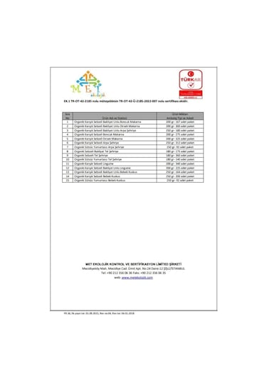 OG natural Organik Karışık Sebzeli Tam Buğday Dirsek Makarna 200 G +7Ay