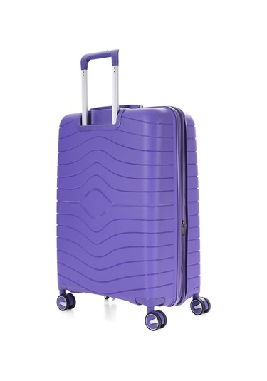 Ççs 5242 Polipropilen Körüklü Orta Boy Valiz-mor Mor