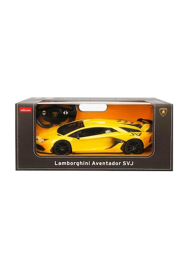Sunman Oyuncak Lamborghini Aventedor Uzaktan Kumandalı Araba 1:15 - Sarı Standart Sarı