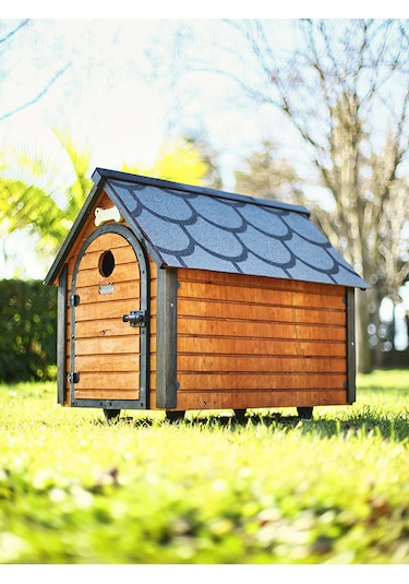 Mandu Ahşap Köpek Kulübesi