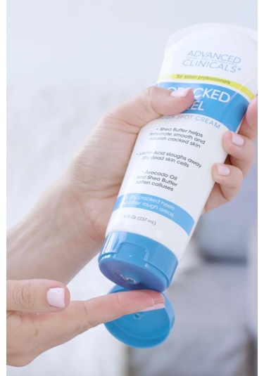 Advanced Clinicals Cracked Heel Topuk Bakım Kremi 237ml