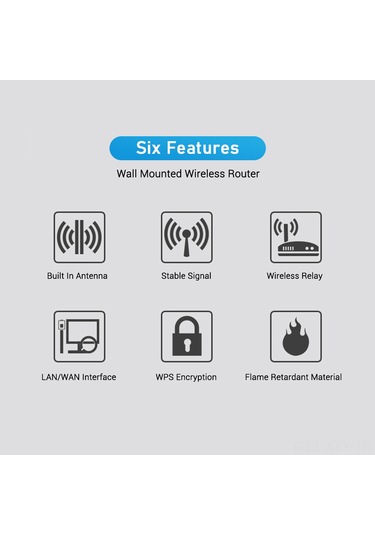 Yaleker Duvar Kurulu 300m Wifi Ap Router, Usb Şarj Cihazı, Gri Renkli, Çok Fonksiyonlu Kablosuz Ağ Cihazı