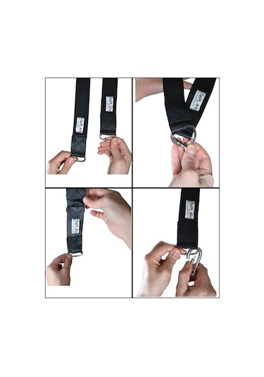 Teplay Taşıyıcı Asma Kemeri Salıncak Ve Hamak Uzatma İpi