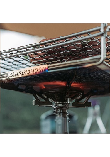 Yuntech01 M Boyutlu Çelik Katlanabilir Fırın Ağı - Dışarıda Piknik Kamp İçin Evrensel Isıtma, Temizleme Kolaylıklı, Taşınabilir Mangal Ağı Çok Renkli