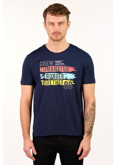 Arma Erkek Büyük Beden Bisiklet Yaka Tişört Y22374868101 Lacivert Arma Erkek Büyük Beden Bisiklet Yaka Tişört Y22374868101 Lacivert