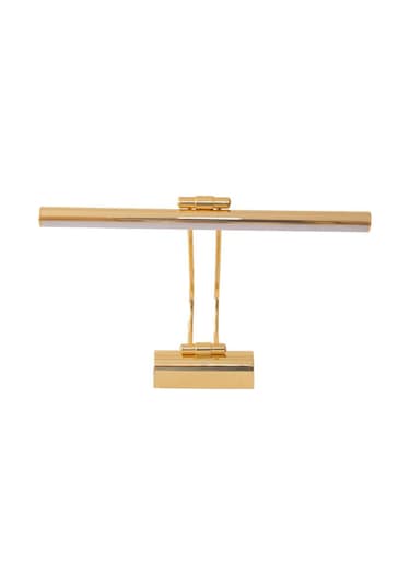 Tablo Flüt Led Aplik Aydınlatma Gün Işığı Altın Kasa Altın