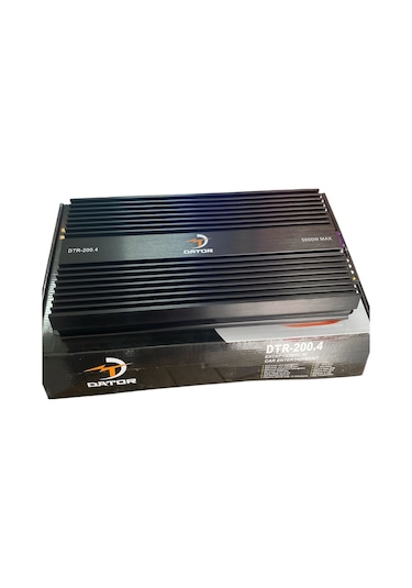 Dator Dtr-200.4 4 Kanal Amfi 4x200w