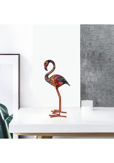 Suntek Magideal Flamingo Bahçe Heykeli Kuşlar Heykeller Ev Yard Stil-b
