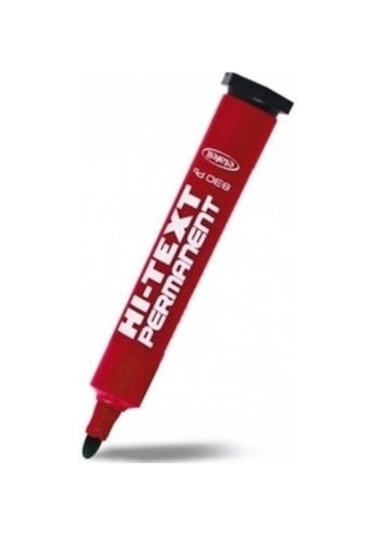 Hi-Text Markör Kalem Yuvarlak Uçlu 830Pb Kırmızı
