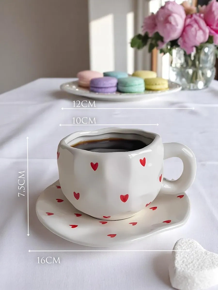 Arthomes Çay Takımı Fincan Ve Tabak Seti 398300370 Beyaz