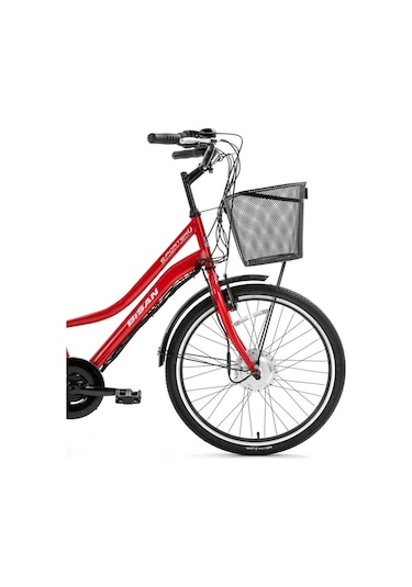 Bisan Porter 24 Jant 3 Tekerli Kargo Bisiklet Kırmızı - Beyaz