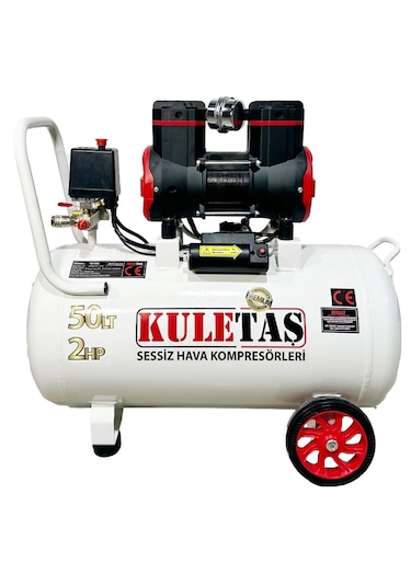 Kuletaş 50 L 2 Hp Sessiz Premium Kafa Hava Kompresörü